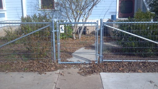 Residential Chain Link with Access Control Gate - Image 3