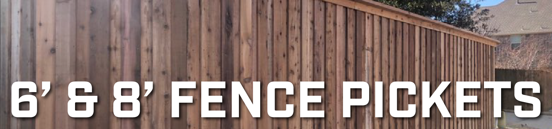 8 foot tall dog ear fence