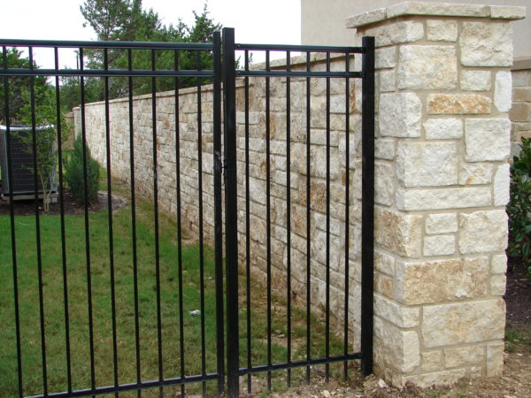Three-Rail Iron Fence - Image 3