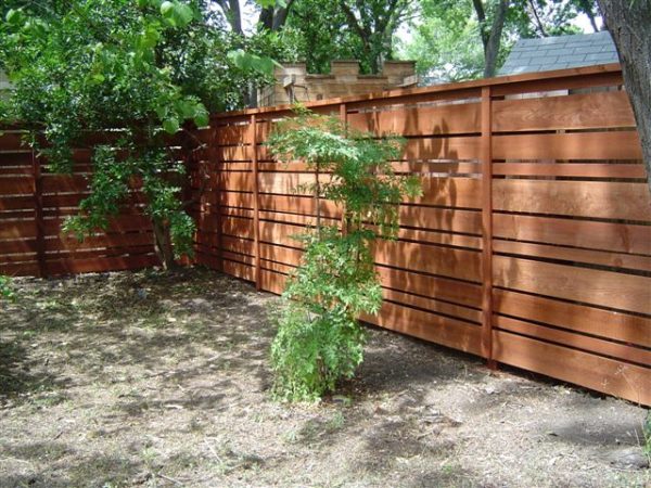 Custom Wood Fence - Image 5