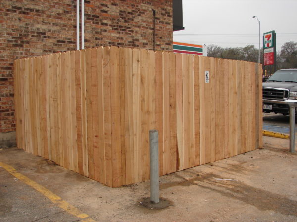 Wood Dumpster Enclosure - Image 2