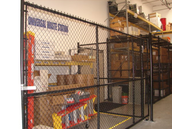 Interior Chain Link Fencing