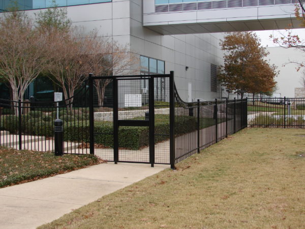 Samsung Custom Wrought Iron Fence - Image 5