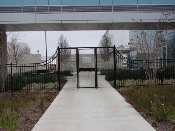 Samsung Custom Wrought Iron Fence - Image 2