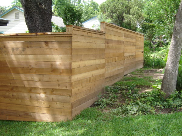 Horizontal Wood Fence - Image 2