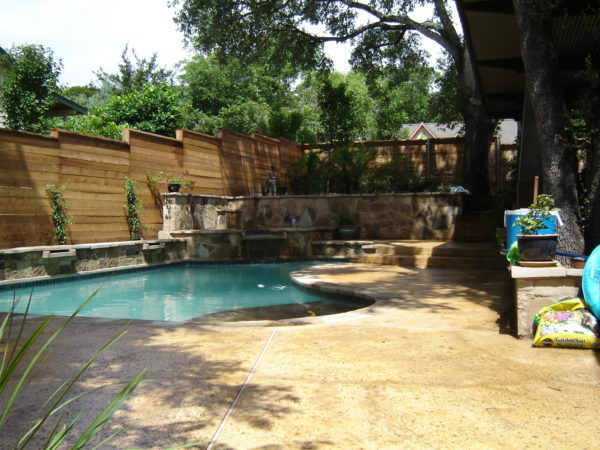 Horizontal Wood Fence