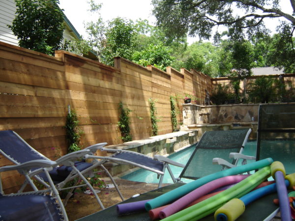 Horizontal Wood Fence - Image 5