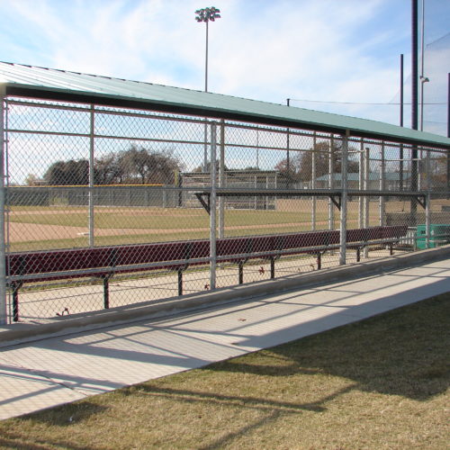 Baseball Fencing Oak Grove Dugout2