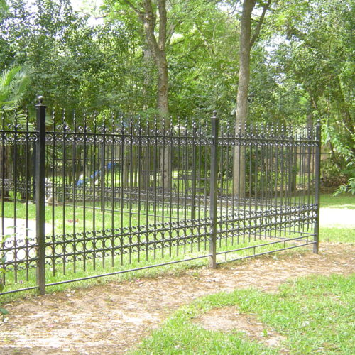 11c_Custom Iron Scrollwork Fence