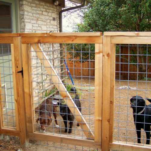 12_Welded Wire Bull Panel Walk Gate