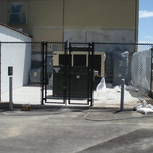 14_Black Vinyl Mechanical Enclosure