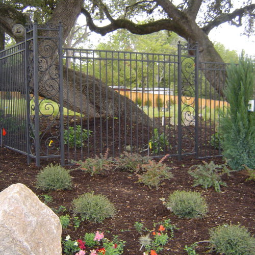 19_Custom Scrollwork Iron Fence