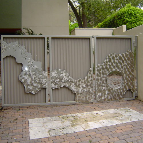 21_Contemporary Custom Driveway Gate