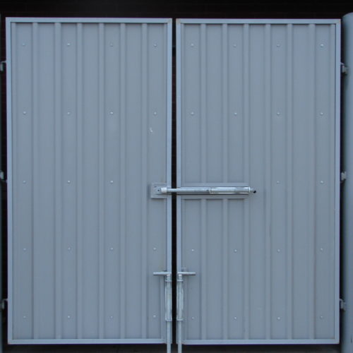 4b_All Steel Dumpster Gates