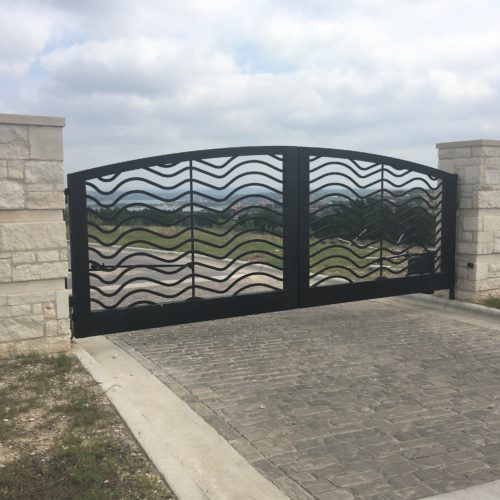 6_Aluminum Custom Driveway Gate