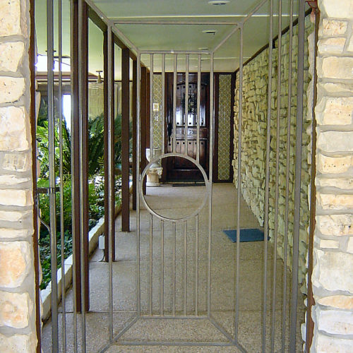 6_Comtemporary Breezeway Gate