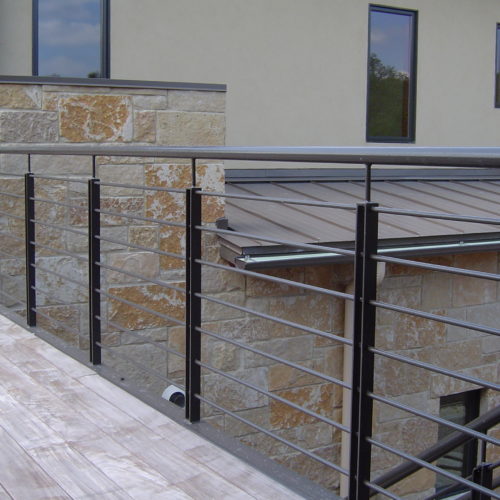 6_Contemporary Iron Railing