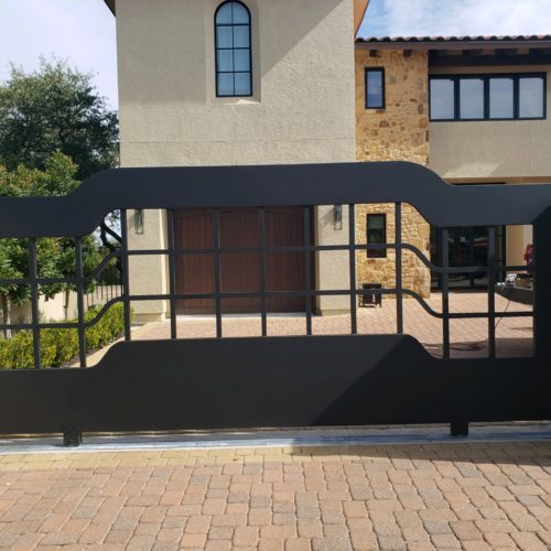 7_Aluminum Contemporary Slide Gate