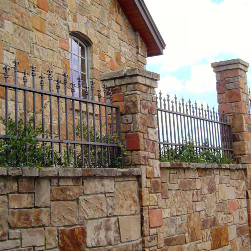 7_Custom Iron Finial Fence