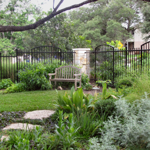 9_Custom Iron Arched Fence