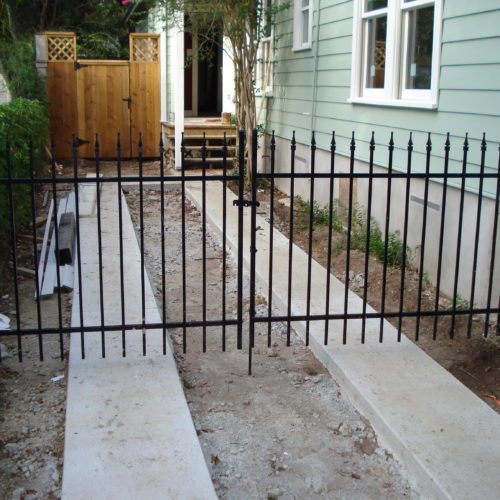 Welded Driveway Gate Finials