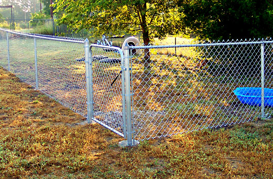 Residential Chain Link Gate