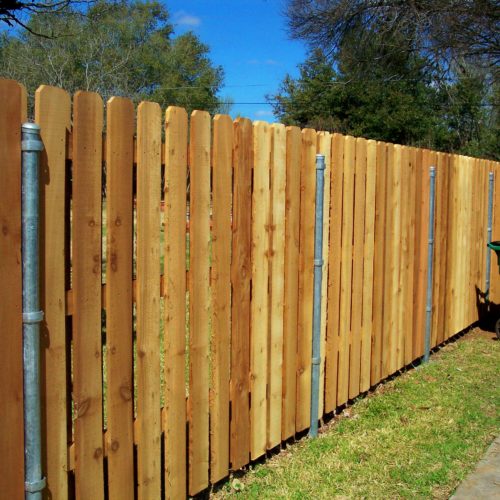 Shadow Box On Metal Posts