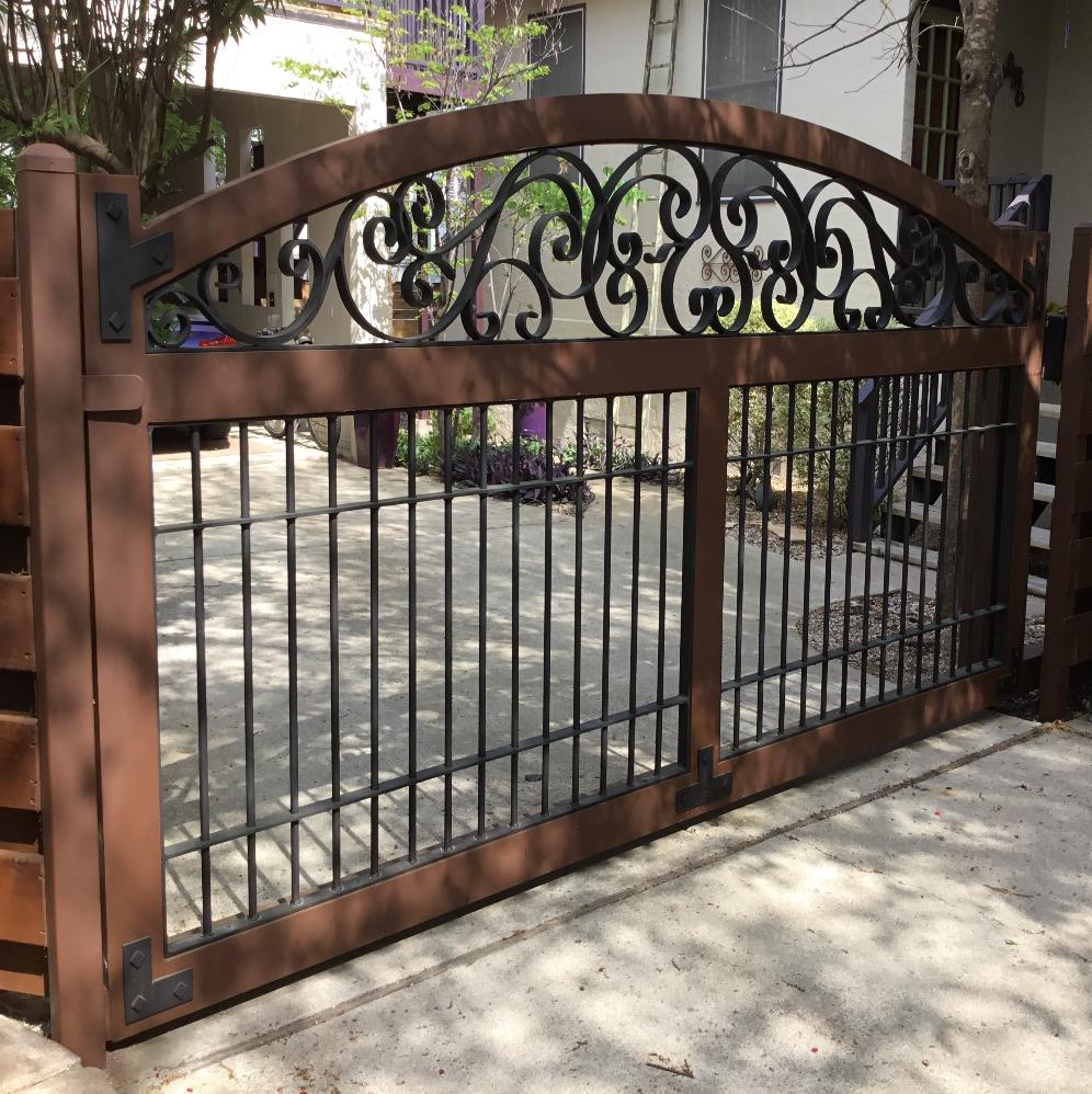 Driveway Gate Installation Austin, TX Viking Fence