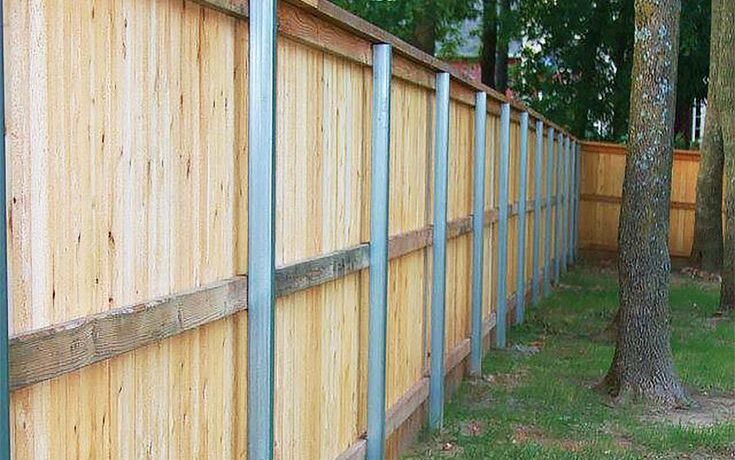 cedar fence posts